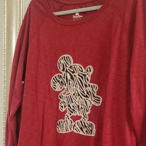 Disney Parks Mickey Mouse Long Sleeve Tshirt